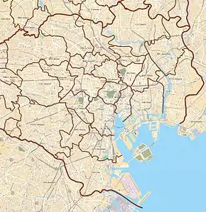 Myōgadani Station is located in Special wards of Tokyo