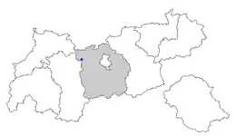 Location of Telfs in Tyrol