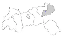 Location of Westendorf within Tyrol