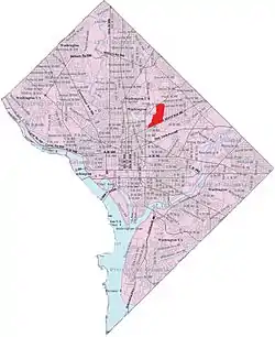 Edgewood within the District of Columbia