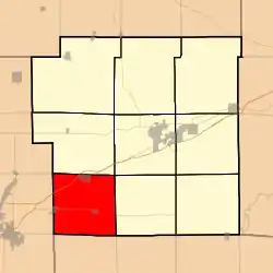 Location in Bond County