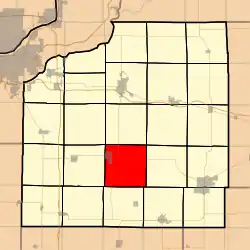 Location in Henry County