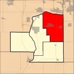Location in Putnam County
