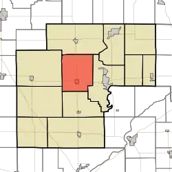 Location in White County
