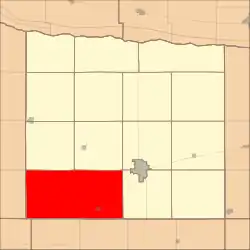 Location in Phelps County