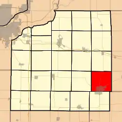 Location in Henry County