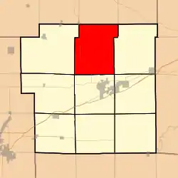 Location in Bond County