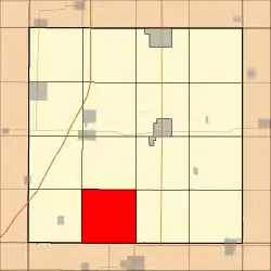 Location in Franklin County