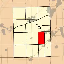 Location in Grundy County