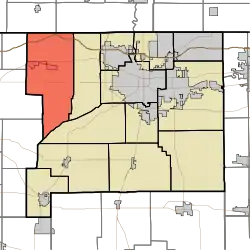 Location in St. Joseph County
