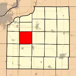 Location in Henry County