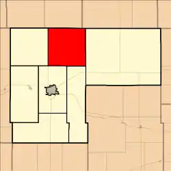 Location in Finney County