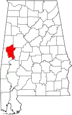 Greene County map