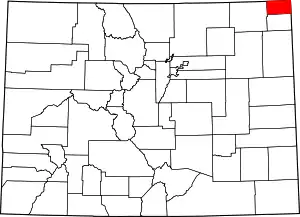 State map highlighting Sedgwick County