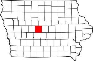 Boone County map