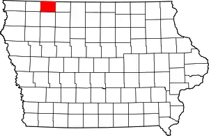 Dickinson County map
