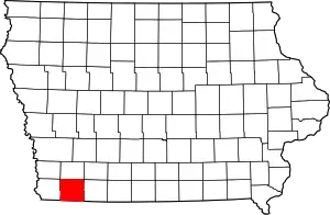 Page County map