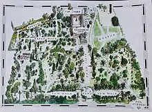 Map of Kilmacurragh National Botanical Gardens