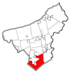 Lower Saucon Township in Northampton County  Pennsylvania
