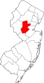 Somerset County map