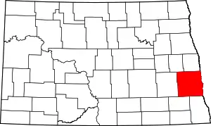 Cass County map