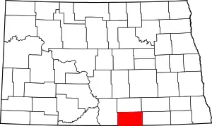 McIntosh County map