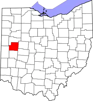 Shelby County map