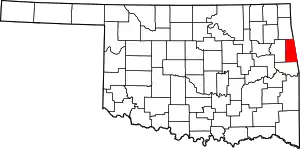 Adair County map