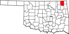 Craig County map