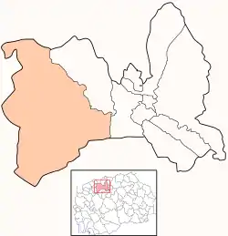 Location of Municipality of Saraj