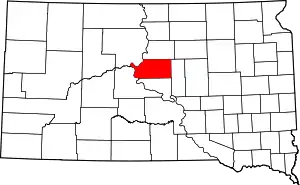 Sully County map
