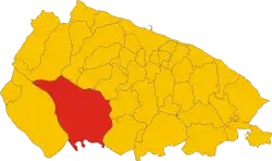 Altamura within the Province of Bari
