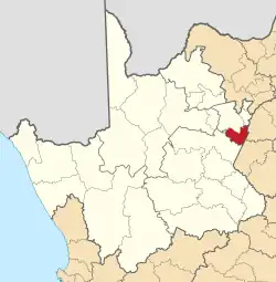 Location in the Northern Cape