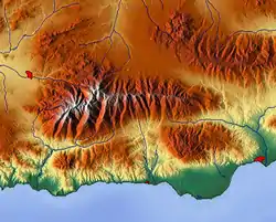 Image 31Relief map Sierra Nevada (from Cartography)