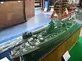 Model of the 1939 French battleship Richelieu