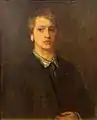 Hans von Marées, Porträt Adolf von Hildebrand, around 1868
