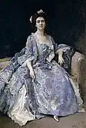 María Hahn, wife of the painter, 1901