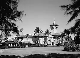 Mar-a-Lago, Marjorie Merriweather Post's estate on Palm Beach Island
