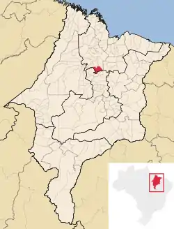 Location in Maranhão