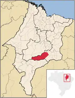 Location in Maranhão