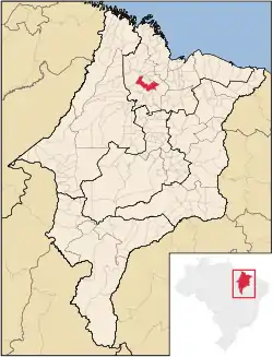 Location in Maranhão
