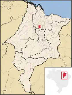 Location in Maranhão