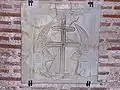 Greek Orthodox Cross on marble