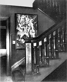 Marcel Duchamp, Nude Descending a Staircase, No. 2, in the Frederick C. Torrey home, c. 1913