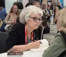 Butler at BookExpo America in 2019