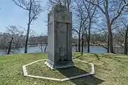 Marconi Memorial, Roger Williams Park, Providence, Rhode Island, 1953.
