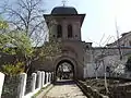 Mărcuța Monastery entrance