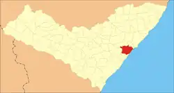 Location of Marechal Deodoro