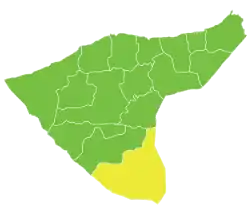 Markada Subdistrict in Syria