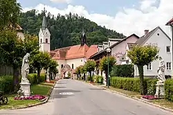 Street in Maria Lankowitz